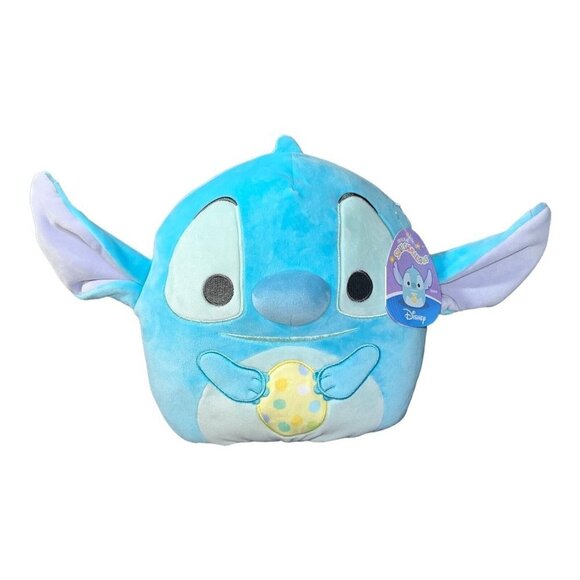 NWT SQUISHMALLOWS Disneys STITCH Easter Egg RARE HTF Exclusive 2023 Plush - Picture 1 of 8